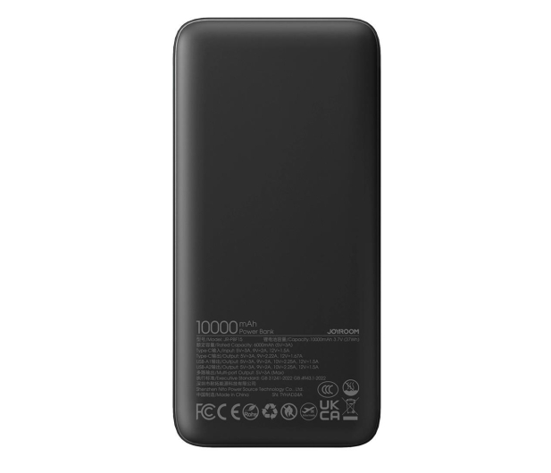 JoyRoom Powerbank 10000mAh USB-C USB-A 22.5W JR-PBF15 - 1288836 - zdjęcie 3